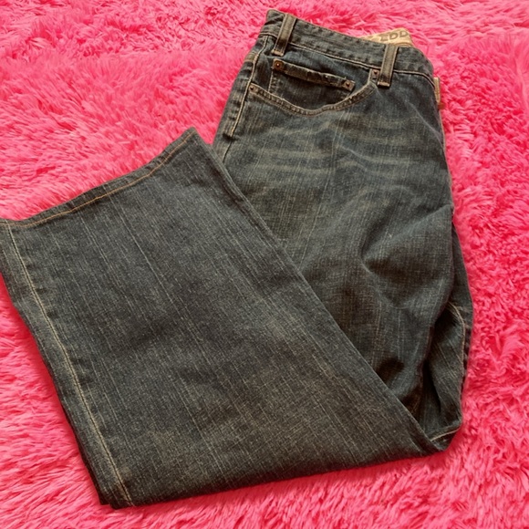 Eddie Bauer vintage boot cut medium wash boot cut 99% cotton jeans 36-30 - Picture 2 of 7